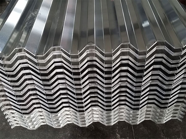 Aluminum corrugated board