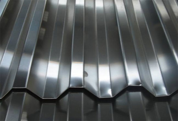 Aluminum corrugated board