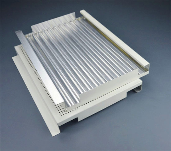 Aluminum corrugated board