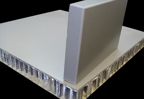 Fluorocarbon aluminum honeycomb plate