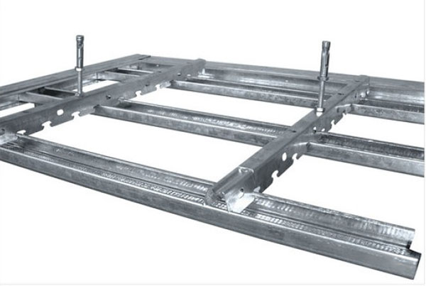 Square aluminium keel